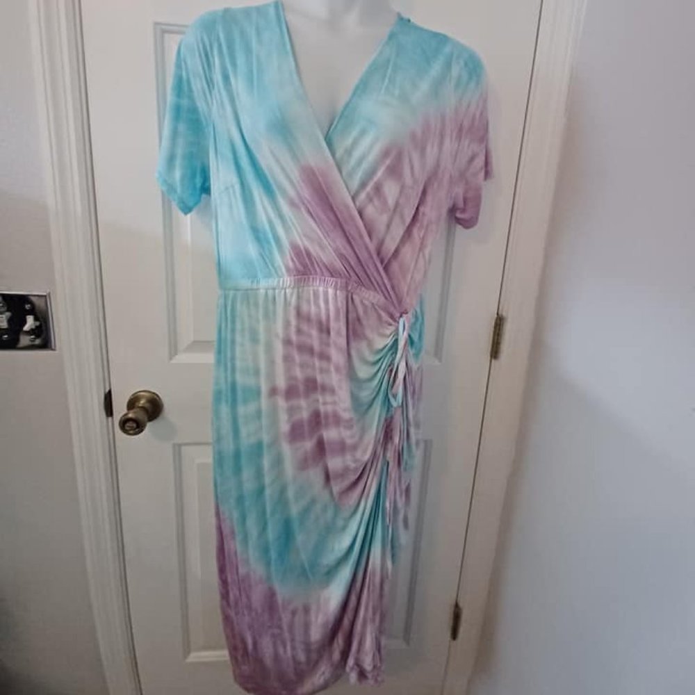 LANE BRYANT TIE DYE DRESS SIZE 18/20